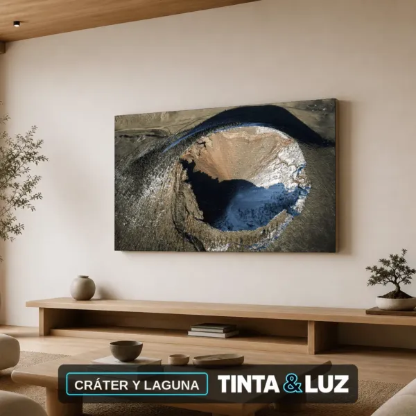 CRÁTER Y LAGUNA