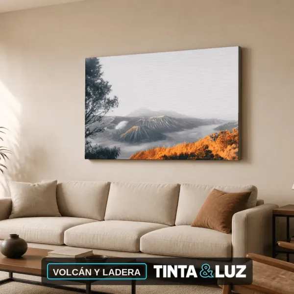 VOLCÁN Y LADERA