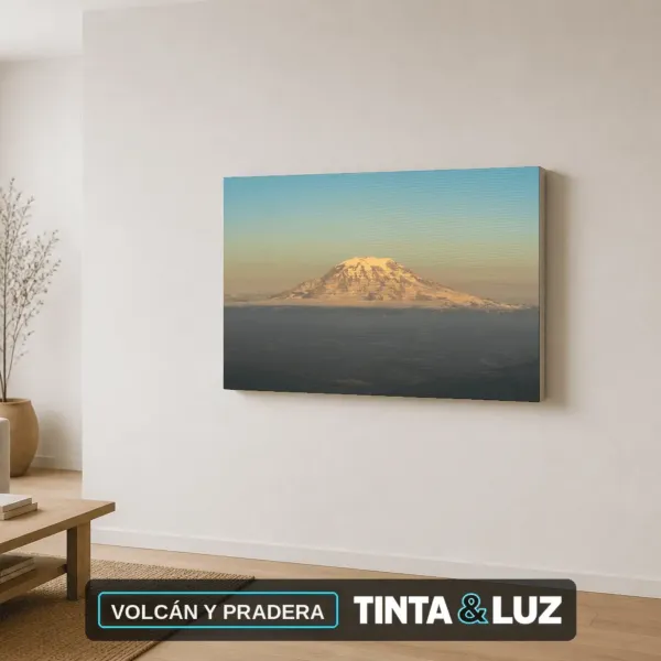 VOLCÁN Y PRADERA