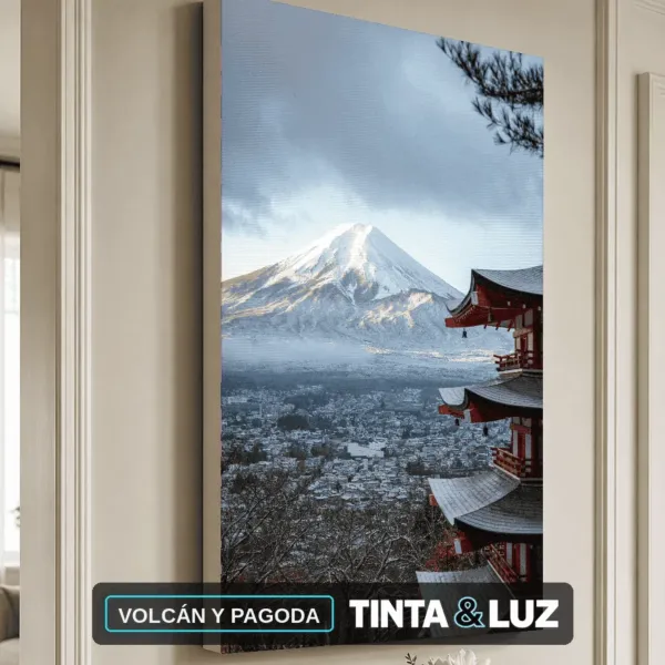 VOLCÁN Y PAGODA