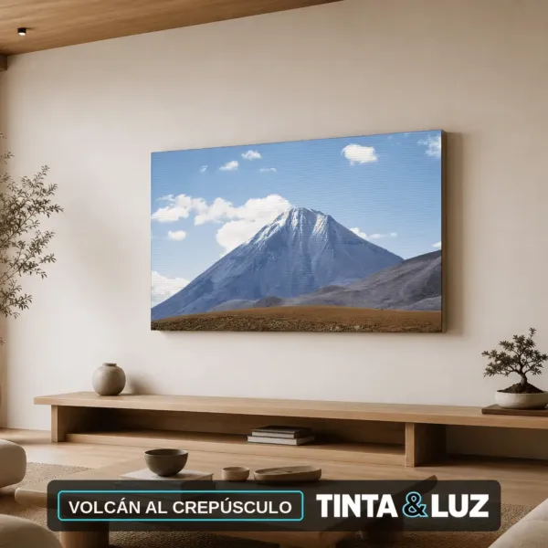 VOLCÁN AL CREPÚSCULO