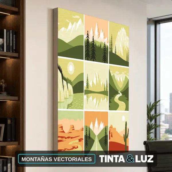 MONTAÑAS VECTORIALES