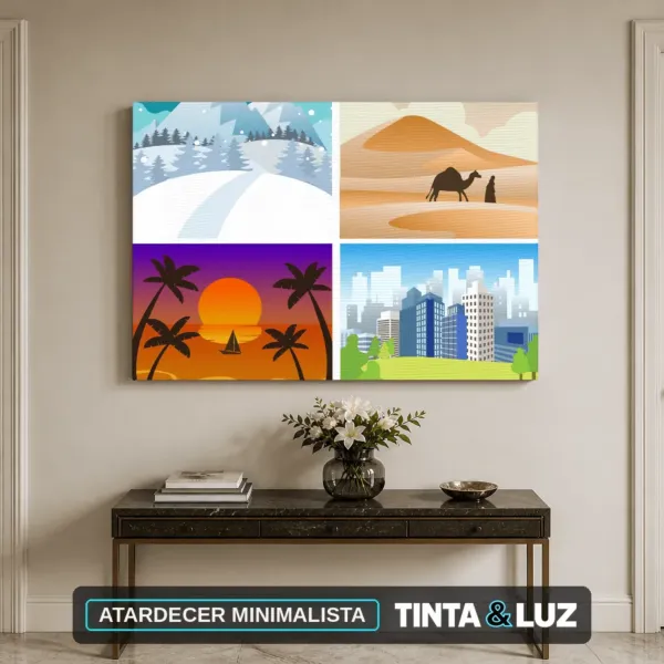ATARDECER MINIMALISTA