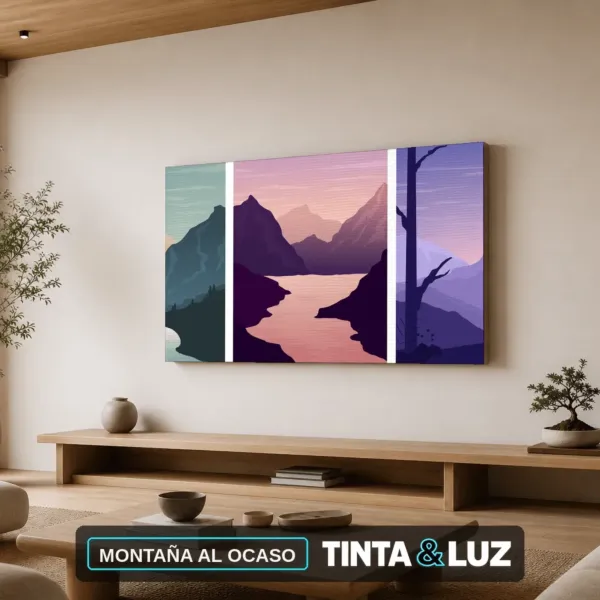 MONTAÑA AL OCASO