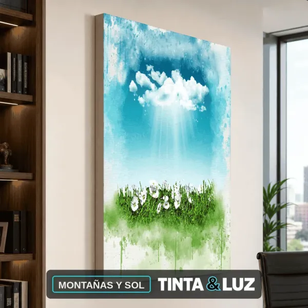 MONTAÑAS Y SOL