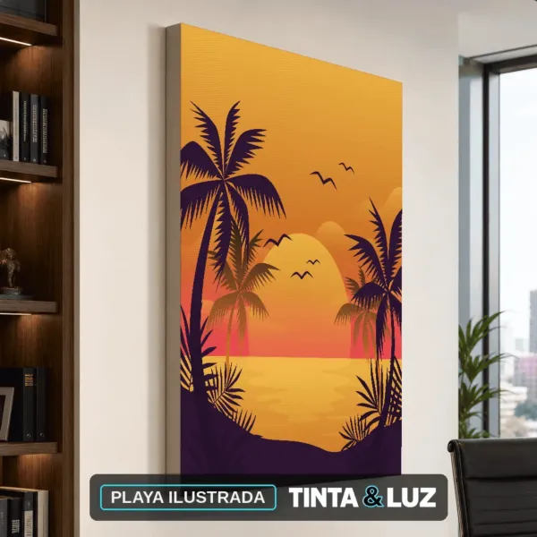 PLAYA ILUSTRADA
