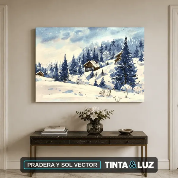 PRADERA Y SOL VECTOR