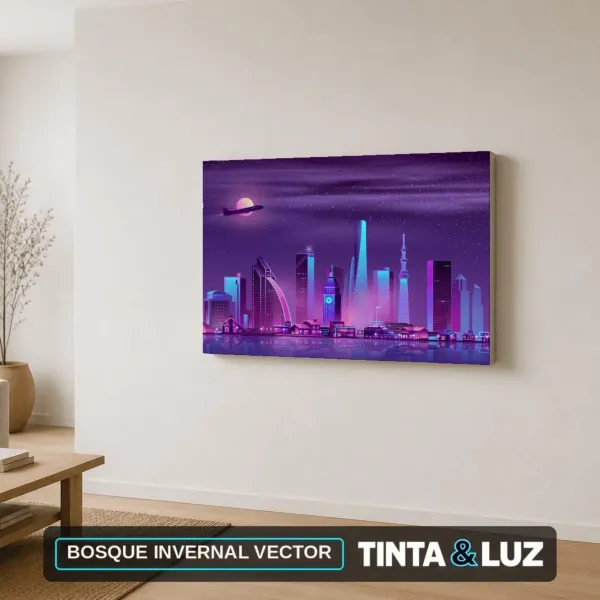 BOSQUE INVERNAL VECTOR