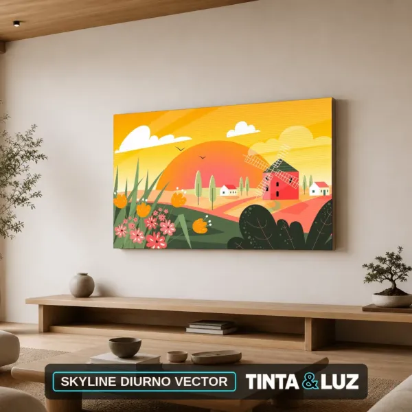 SKYLINE DIURNO VECTOR