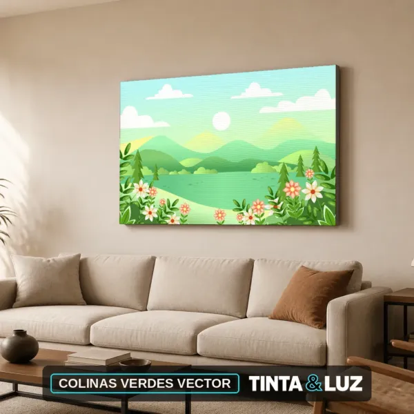 COLINAS VERDES VECTOR
