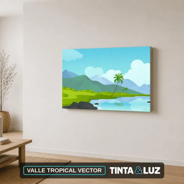 VALLE TROPICAL VECTOR