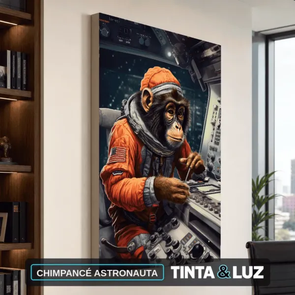 CHIMPANCÉ ASTRONAUTA