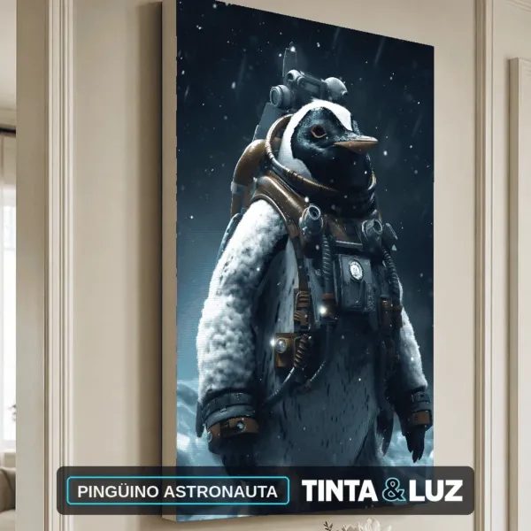 PINGÜINO ASTRONAUTA