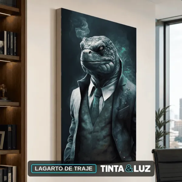 LAGARTO DE TRAJE