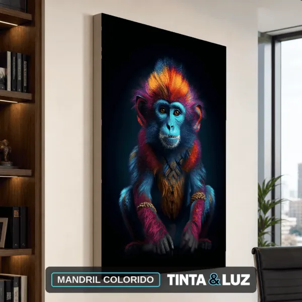 MANDRIL COLORIDO