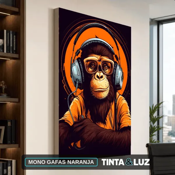 MONO GAFAS NARANJA