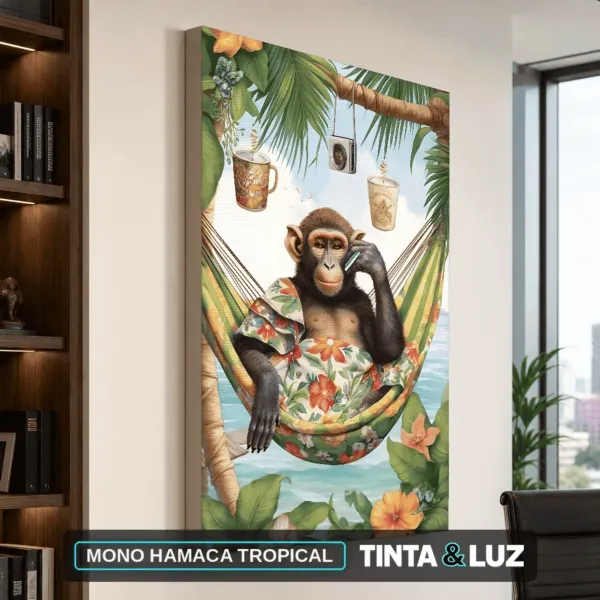 MONO HAMACA TROPICAL