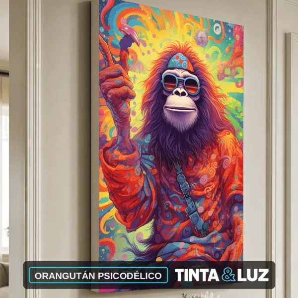 ORANGUTÁN PSICODÉLICO