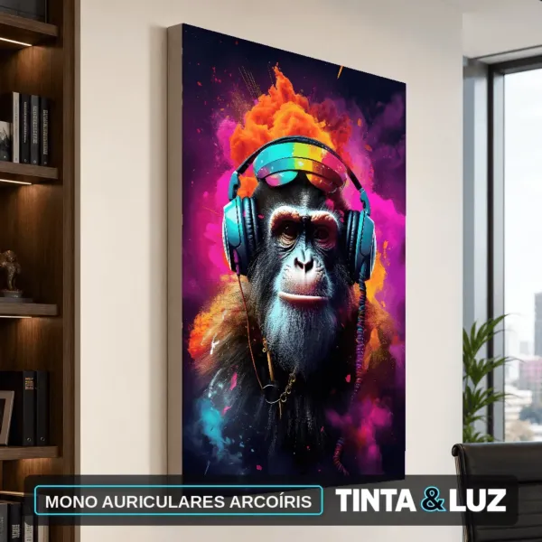 MONO AURICULARES ARCOÍRIS