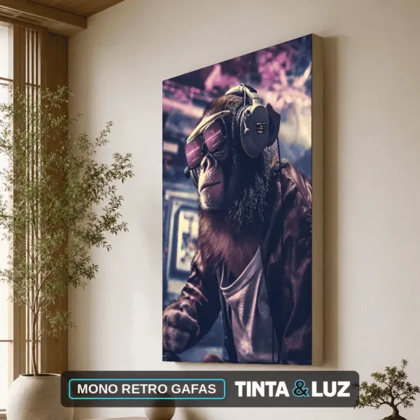 MONO RETRO GAFAS