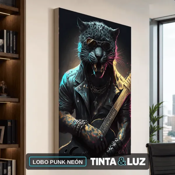 LOBO PUNK NEÓN