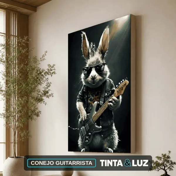 CONEJO GUITARRISTA
