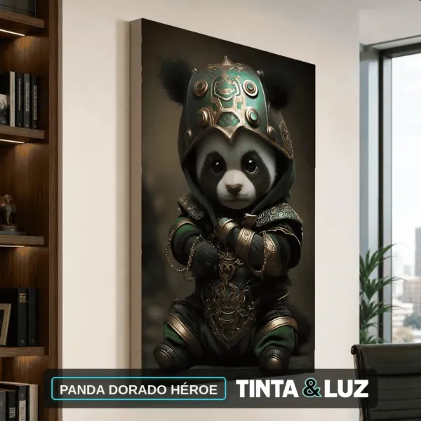 PANDA DORADO HÉROE