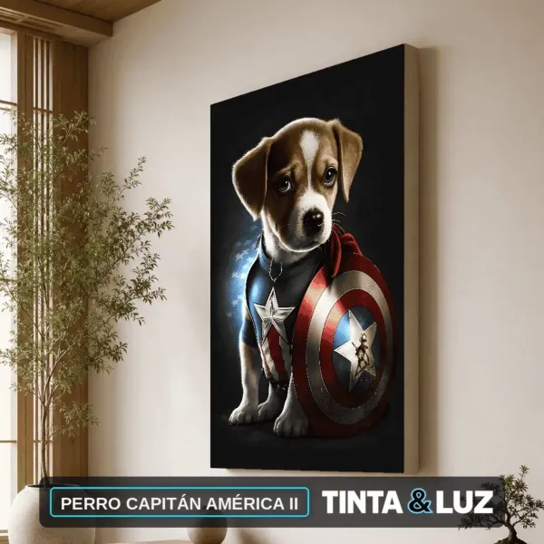 PERRO CAPITÁN AMÉRICA II