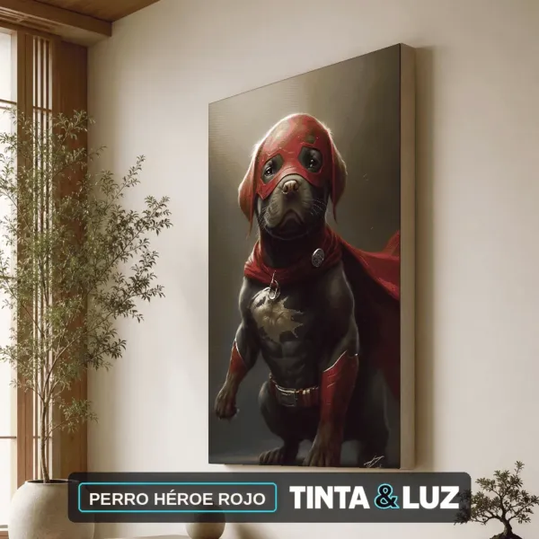 PERRO HÉROE ROJO