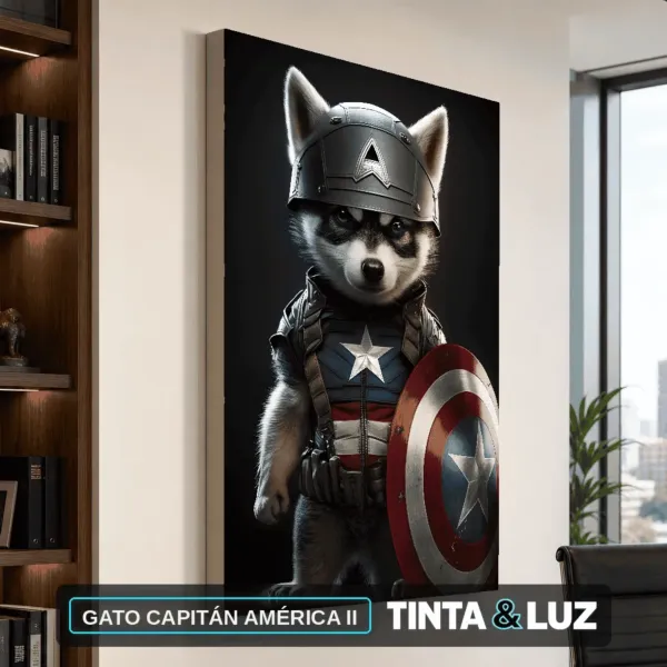 GATO CAPITÁN AMÉRICA II