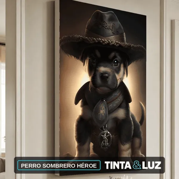 PERRO SOMBRERO HÉROE