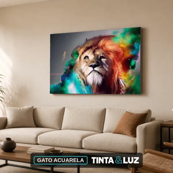 GATO ACUARELA