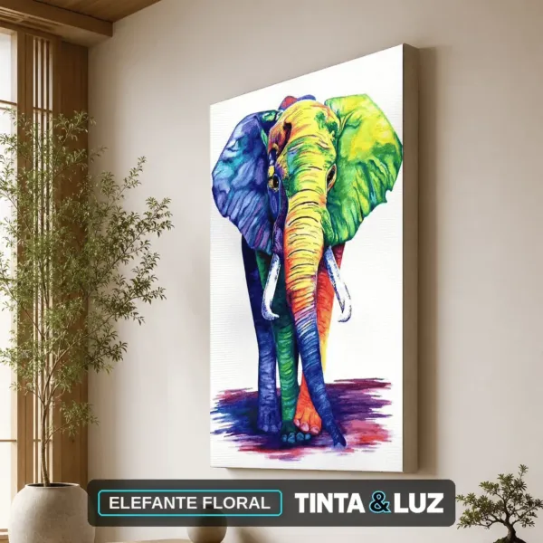 ELEFANTE FLORAL