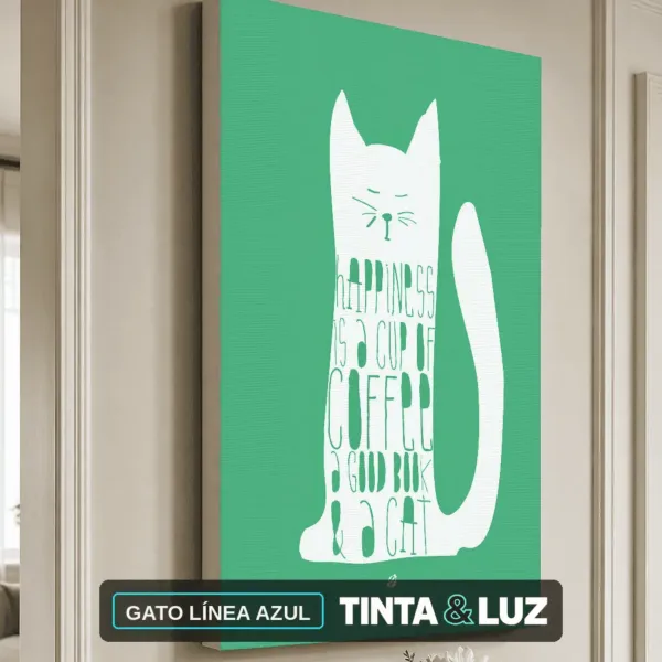 GATO LÍNEA AZUL