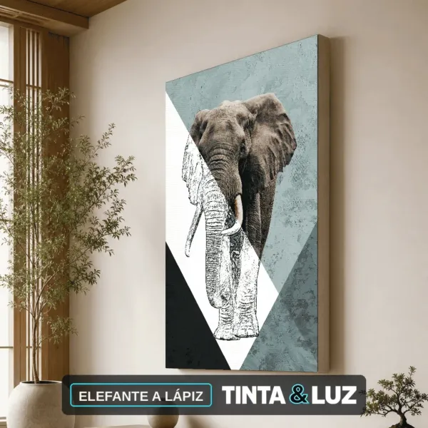 ELEFANTE A LÁPIZ
