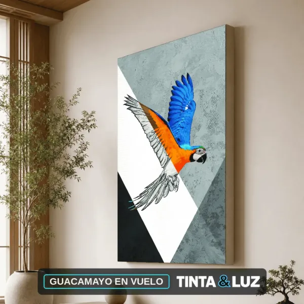 GUACAMAYO EN VUELO