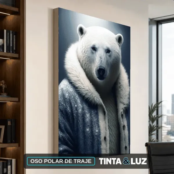 OSO POLAR DE TRAJE