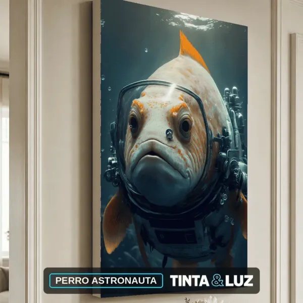PERRO ASTRONAUTA