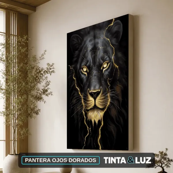 PANTERA OJOS DORADOS