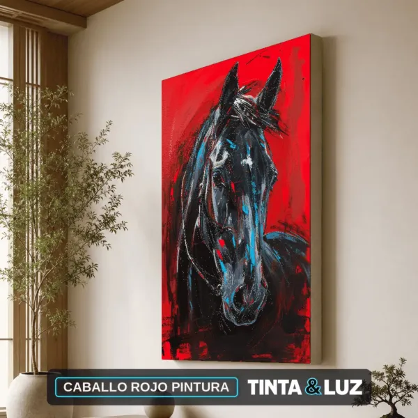 CABALLO ROJO PINTURA