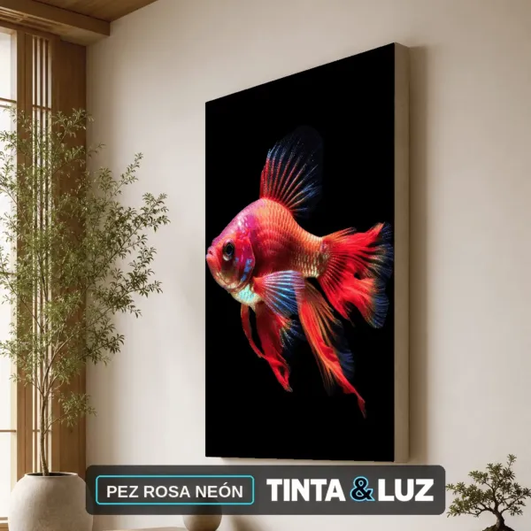 PEZ ROSA NEÓN