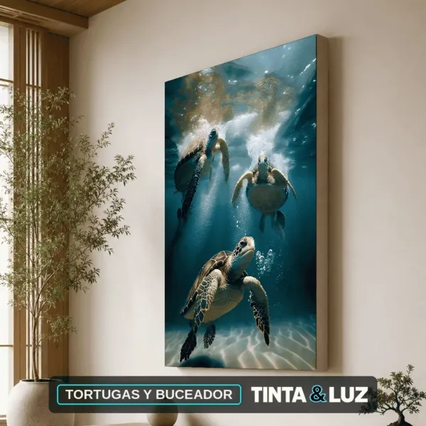 TORTUGAS Y BUCEADOR