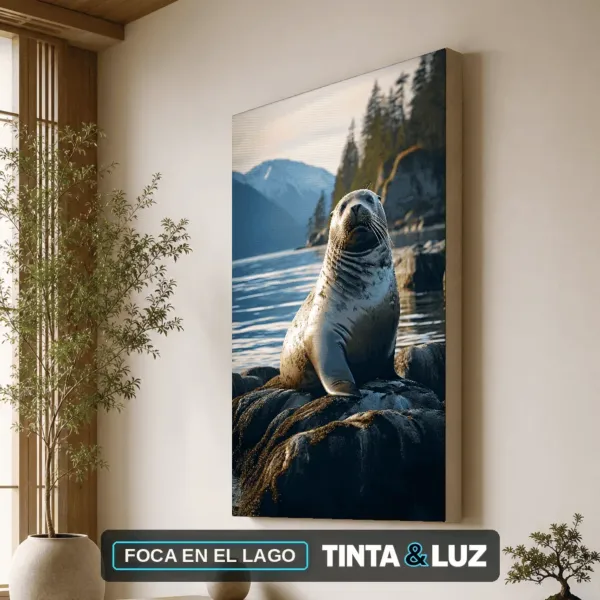 FOCA EN EL LAGO
