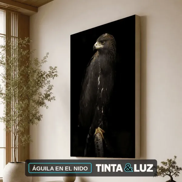 ÁGUILA EN EL NIDO