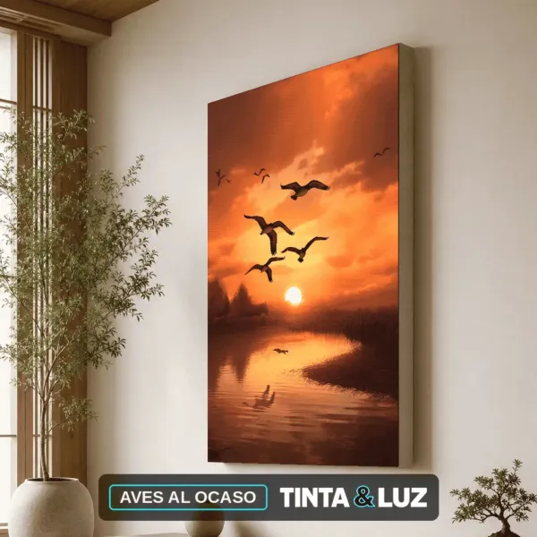 AVES AL OCASO
