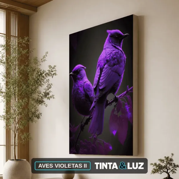 AVES VIOLETAS II
