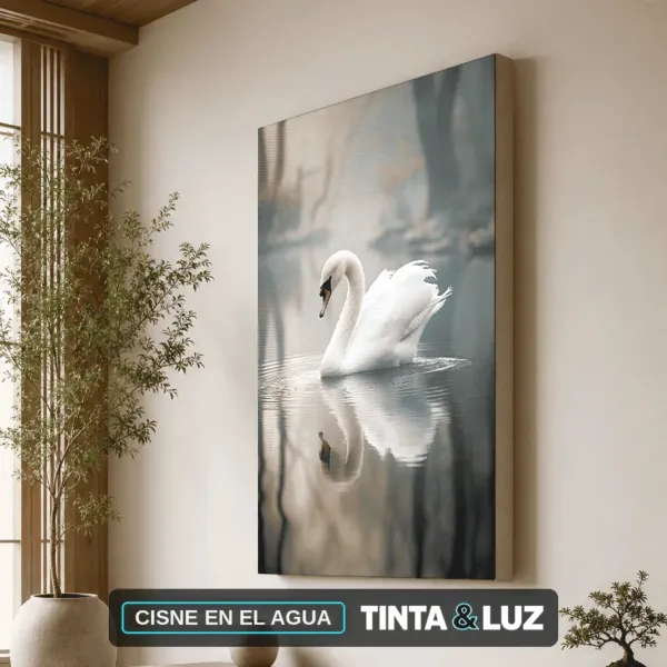 CISNE EN EL AGUA