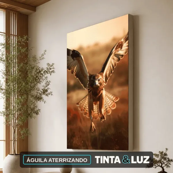 ÁGUILA ATERRIZANDO