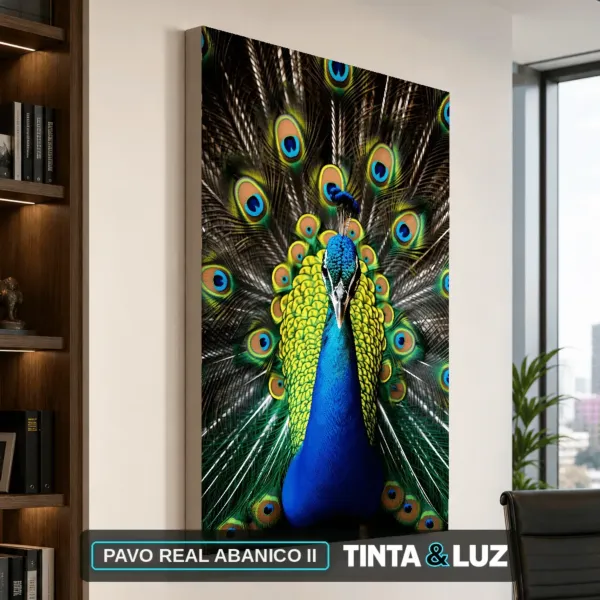 PAVO REAL ABANICO II