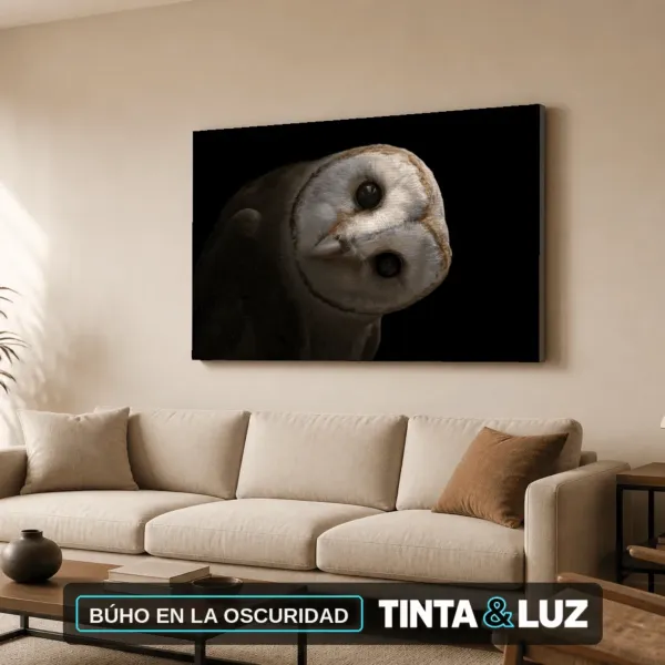 BÚHO EN LA OSCURIDAD